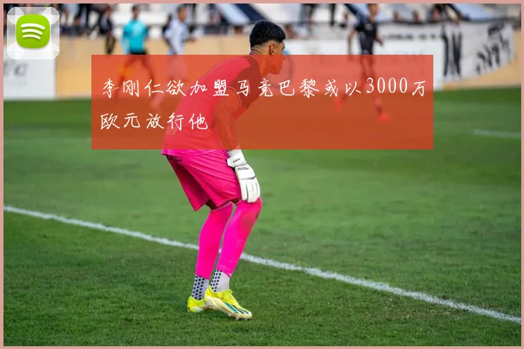 李刚仁欲加盟马竞巴黎或以3000万欧元放行他